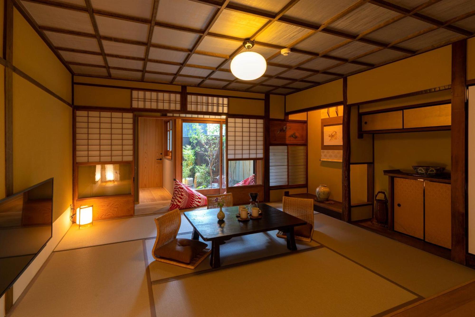 The Machiya Kamiumeya Hotell Kyoto Rum bild