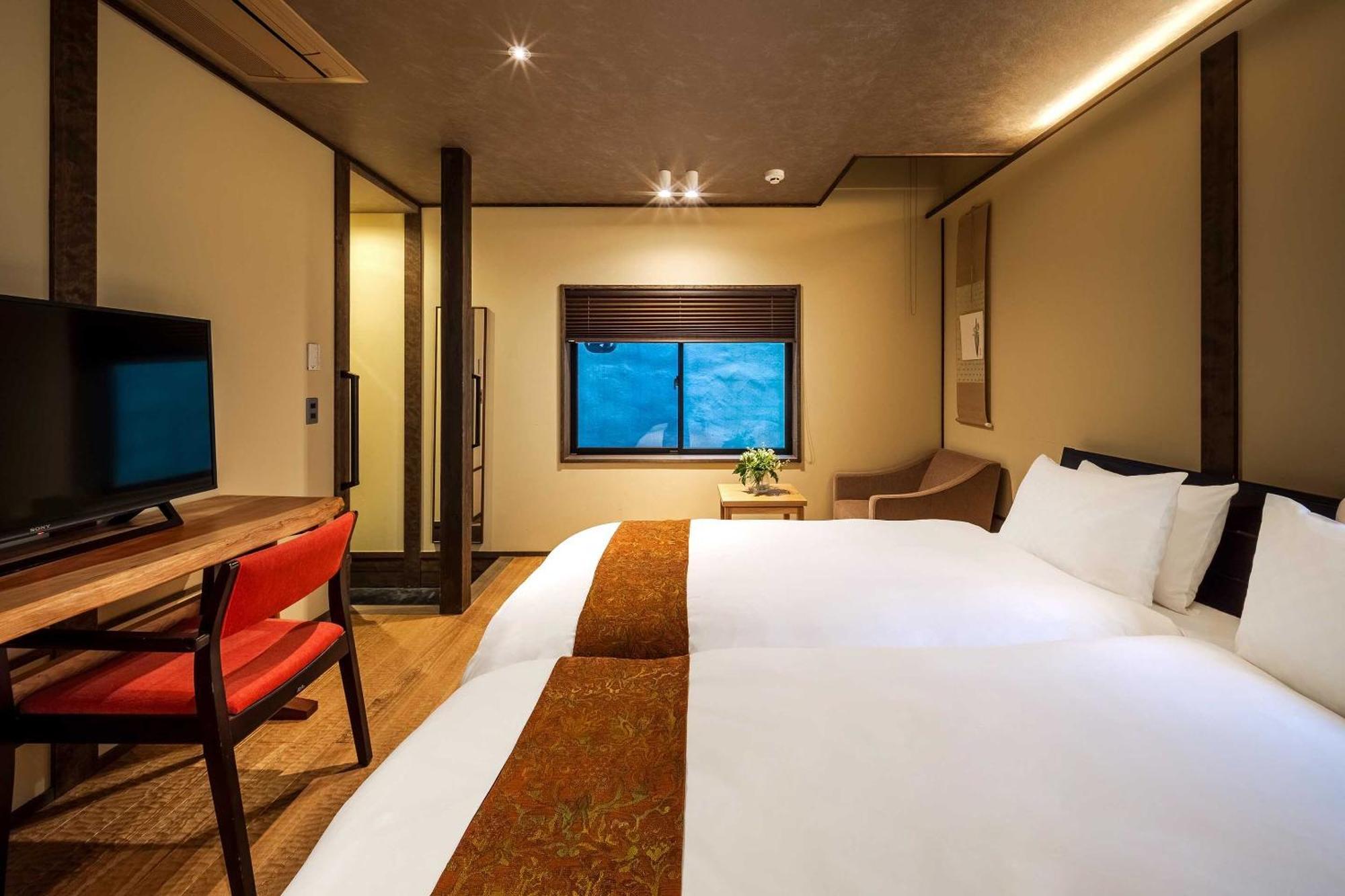 The Machiya Kamiumeya Hotell Kyoto Rum bild