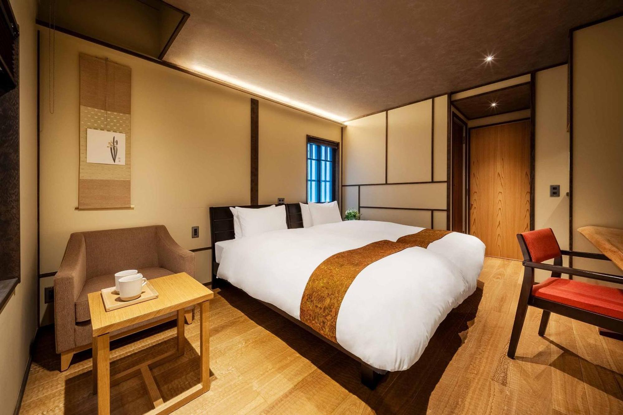 The Machiya Kamiumeya Hotell Kyoto Rum bild